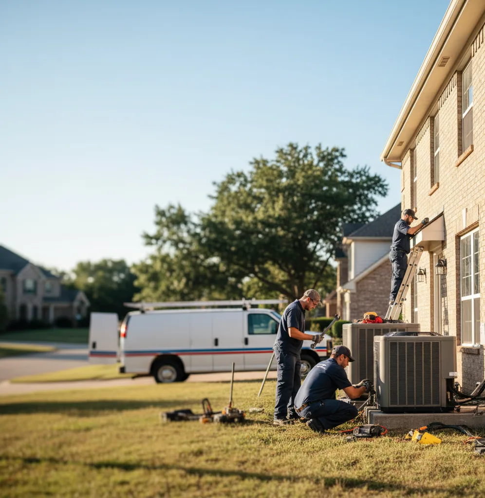 HVAC Repair in Woodleaf